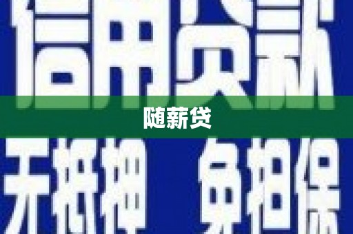 宝塔随薪贷