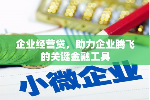 红星企业经营贷，助力企业腾飞的关键金融工具