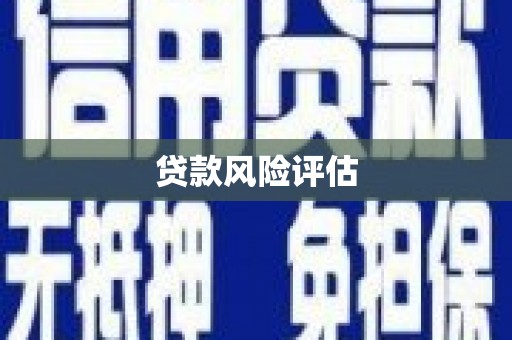 凤凰贷款风险评估