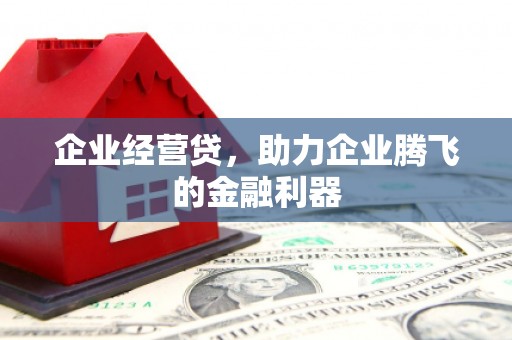 薛城企业经营贷，助力企业腾飞的金融利器