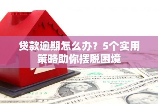文安贷款逾期怎么办？5个实用策略助你摆脱困境