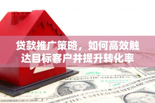 岢岚贷款推广策略，如何高效触达目标客户并提升转化率