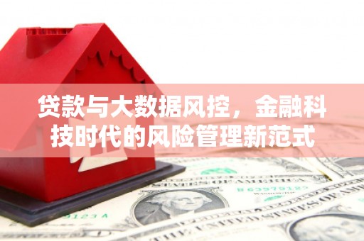 修水贷款与大数据风控，金融科技时代的风险管理新范式