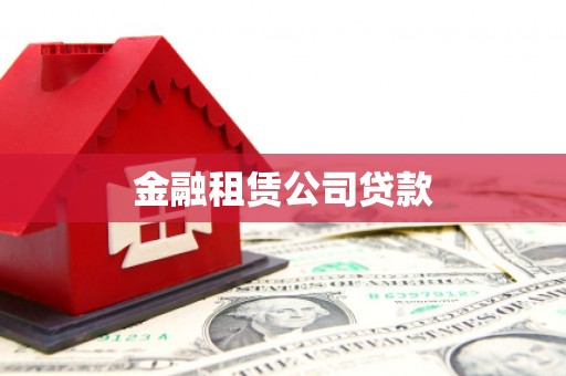 盈江金融租赁公司贷款