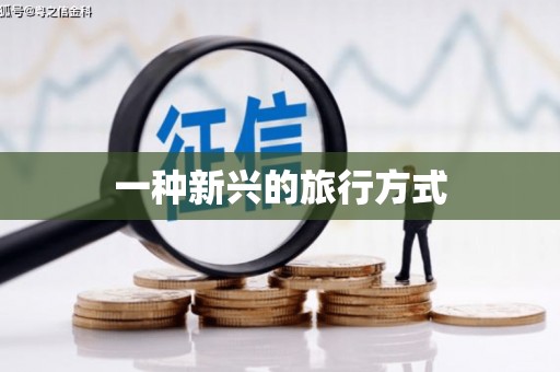 高平一种新兴的旅行方式